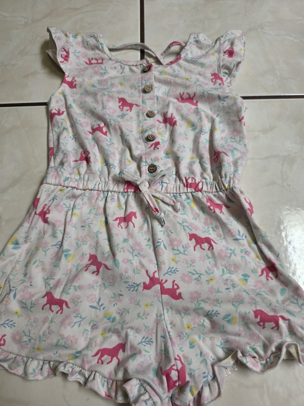 Girls' Romper Set